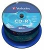 CD-R  Verbatim 700Mb Verbatim DL Extra Protection 52x CakeBox 50 . 043351