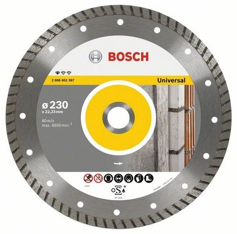 Отрезной диск алмазный Bosch 2.608.602.394
