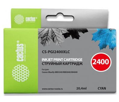   Cactus CS-PGI2400XLC   Canon MAXIFY iB4040/ 5040/ 5340 (20.4)