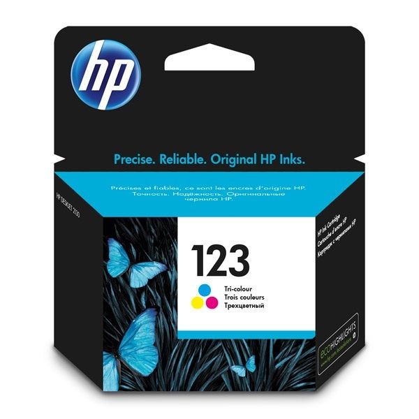 Картридж струйный HP 123 F6V16AE многоцветный для HP DJ 2130 (100стр.)