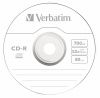  CD-R Verbatim 700Mb 52x Slim case (10) (43415)
