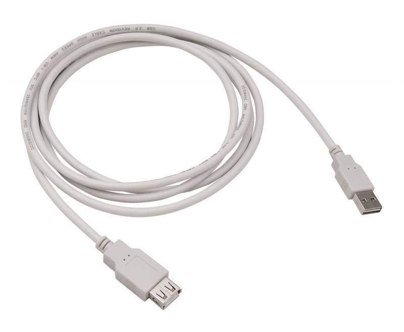 Кабель-удлинитель USB2.0 Buro Reversible USB A (m)/USB A (f) 1.8м