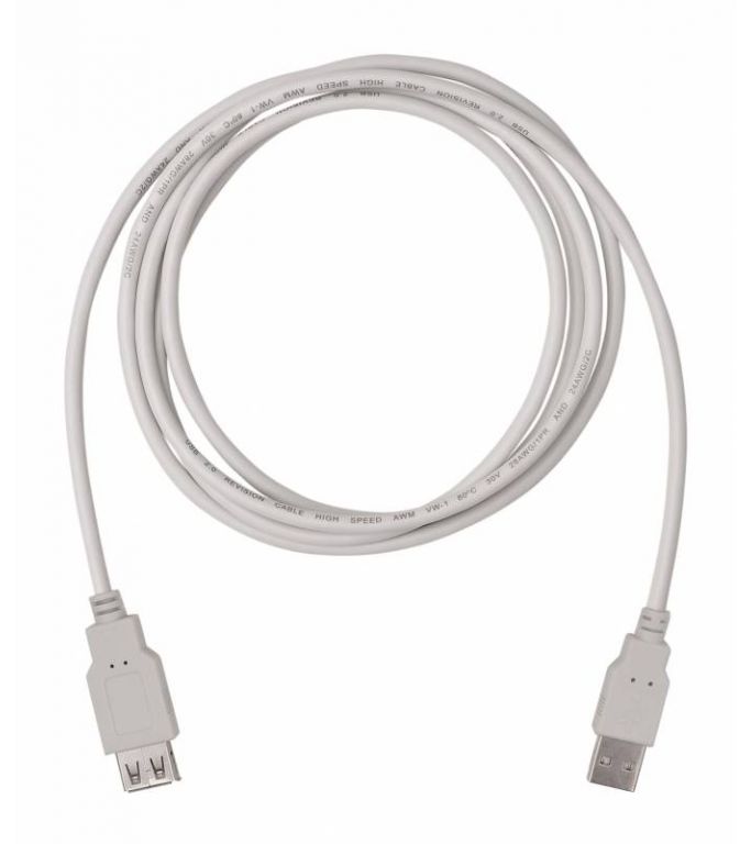 Кабель-удлинитель USB2.0 Buro Reversible USB A (m)/USB A (f) 1.8м