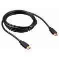Кабель аудио-видео Buro HDMI (m)/HDMI (m) 2м. Позолоченные контакты черный (BHP)