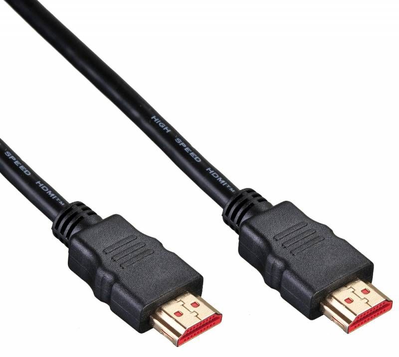 Кабель аудио-видео Buro HDMI (m)/HDMI (m) 2м. Позолоченные контакты черный (BHP)
