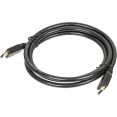 Кабель аудио-видео Buro 2.0 HDMI (m)/HDMI (m) 1.5м. Позолоченные контакты черный (HDMI 2.0 BHP)