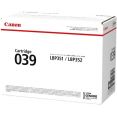 Тонер Картридж Canon 039BK 0287C001 черный для Canon LBP-351 (11000стр.)