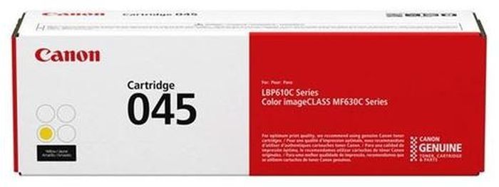 Тонер Картридж Canon 045 Y 1239C002 желтый (1300стр.) для Canon i-SENSYS MF630