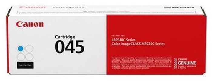 Тонер Картридж Canon 045 C 1241C002 голубой (1300стр.) для Canon i-SENSYS MF630