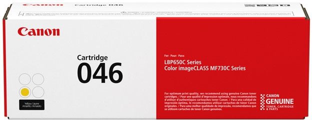 Тонер Картридж Canon 046 Y 1247C002 желтый (2300стр.) для Canon i-SENSYS LBP650/MF730