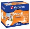  DVD-R Verbatim 4.7Gb 16x Jewel case (10) Printable (43521)