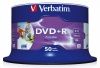 DVD-R диск Verbatim 4.7Gb 16x Verbatim Wide Inkjet Printable 50 шт. CakeBox 043512
