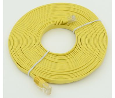 - Flat cat5E molded 7.5  RJ-45 (m)-RJ-45 (m)