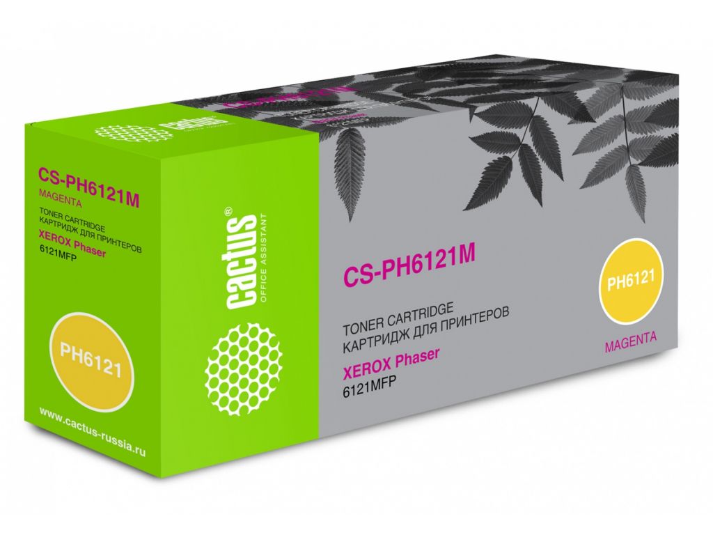 Картридж CACTUS CS-PH6121M (аналог Xerox 106R01474)