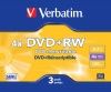  DVD+RW Verbatim 4.7Gb 4x Slim case (3) (43636)