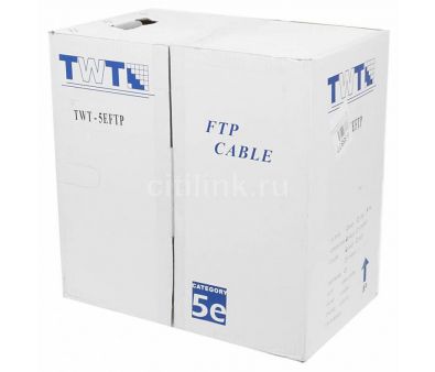   Lanmaster TWT-5EFTP-OUT .5 SF/UTP     4X2X24AWG PVC  305 
