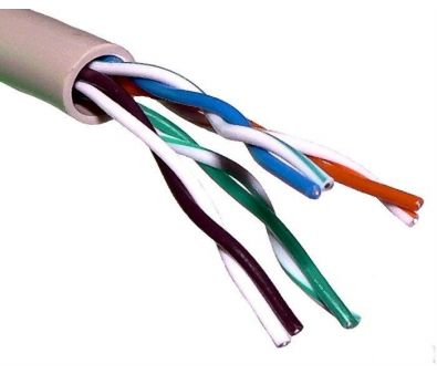   UTP 4  cat6 solid 0.55 CCA molded 305 