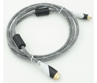 HDMI Ver.1.4 Black jack HDMI(19pin)/HDMI(19pin) (1.8) .  