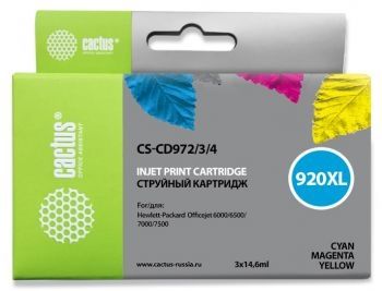   Cactus CS-CD972/3/4 920XL //  (43.8)  HP DJ 6000/6500/7000/7500