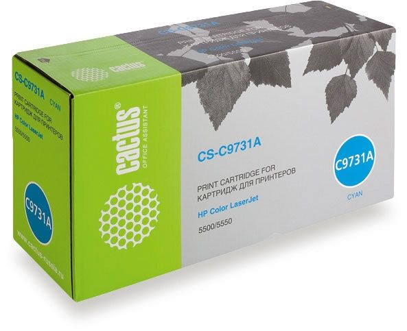 Картридж CACTUS CS-C9731A (аналог HP C9731A)