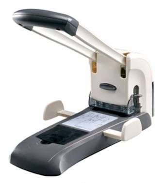 Дырокол Kw-Trio Lever-Tech HD 9556 макс.:200лист. металл с линейкой серый