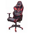 AksHome Кресло поворотное VIPER, ECO, чёрный+красный 45706