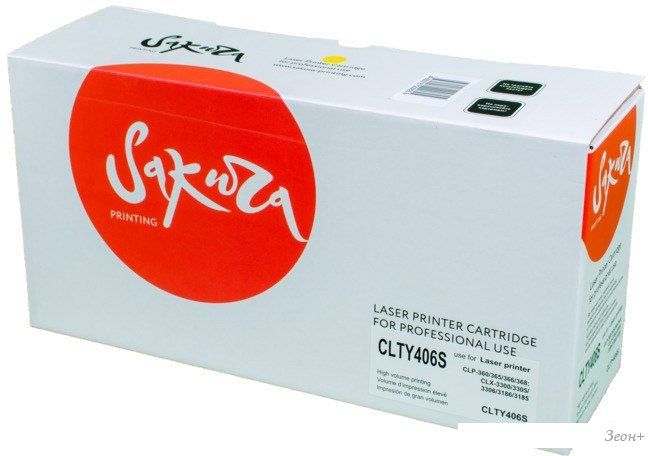 Картридж Sakura Printing SACLT-Y406S