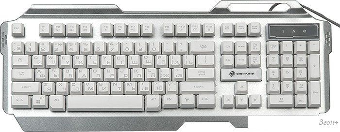 Клавиатура Dialog KGK-25U Silver