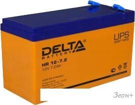 Аккумулятор для ИБП Delta HR 12-7.2 (12В/7.2 А·ч)