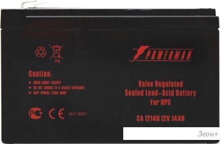 Аккумулятор для ИБП Powerman CA12140/UPS (12В/14 А·ч)