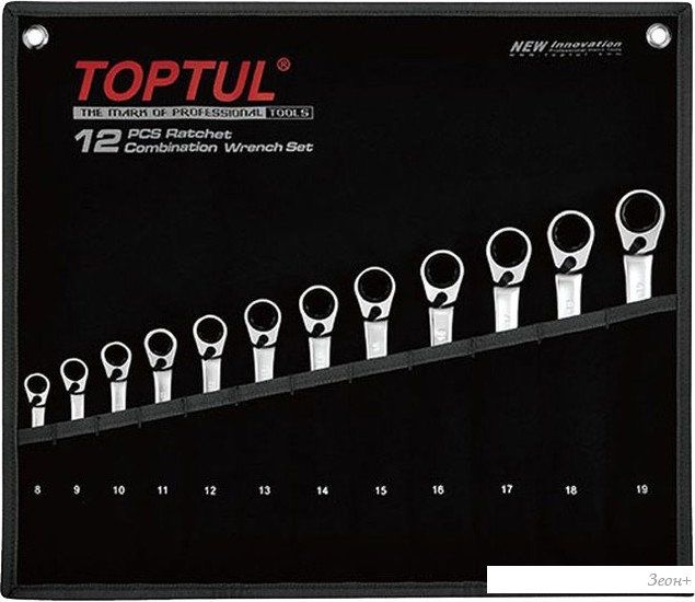 Набор ключей Toptul GPAQ1203 12 предметов