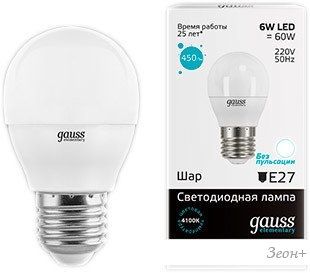   Gauss Elementary E27 6 4100 [53226]