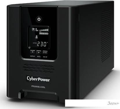 Источник бесперебойного питания CyberPower PR3000ELCDSL 3000VA