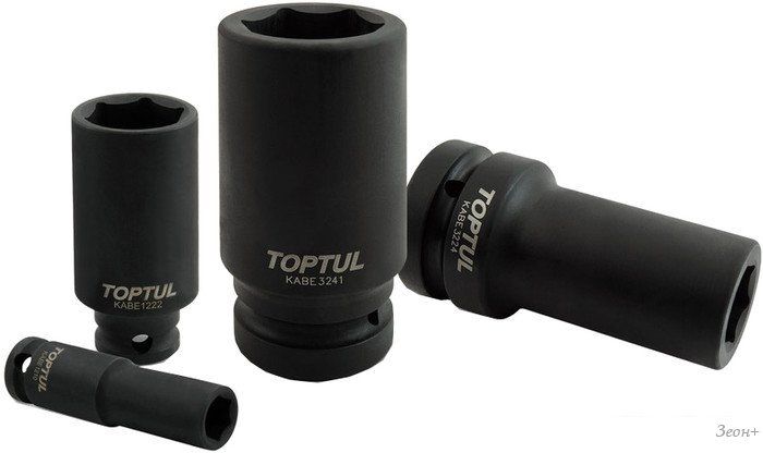 Набор торцевых головок Toptul KABE2423 1 предмет