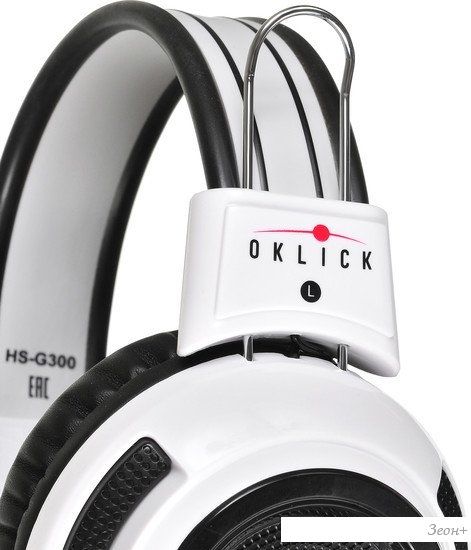 Наушники Oklick HS-G300 Armageddon (белый/черный)