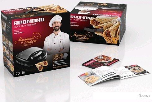 Вафельница Redmond RMB-M614/1