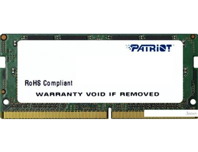   Patriot Signature Line 4GB DDR4 SODIMM PC4-19200 [PSD44G240081S]