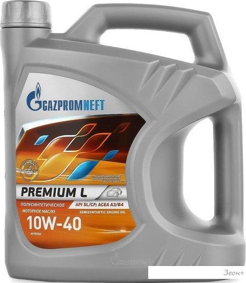 Моторное масло Gazpromneft Premium L 10W-40 5л