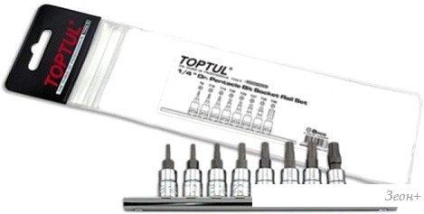 Набор бит Toptul GAAG0805 (8 предметов)