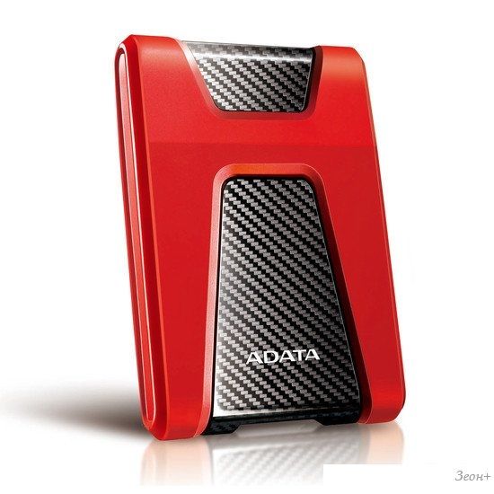 Внешний жесткий диск A-Data DashDrive Durable HD650 2TB (красный)