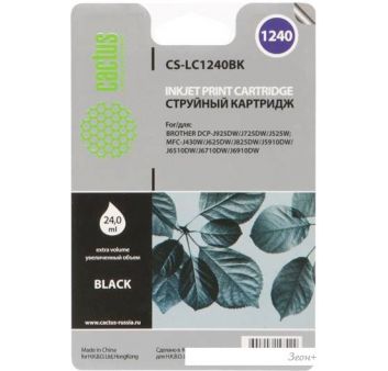  CACTUS CS-LC1240BK ( Brother LC1240BK)