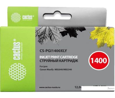  CACTUS CS-PGI1400XLY ( Canon PGI-1400XL Y)