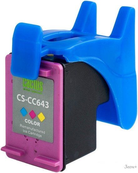 Картридж CACTUS CS-CC643 (аналог HP 121 (CC643HE))