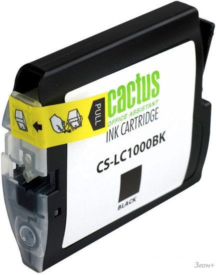Картридж CACTUS CS-LC1000BK (аналог Brother LC1000BK)