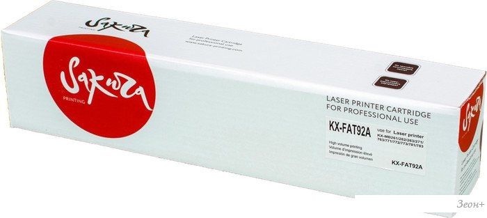 Картридж Sakura Printing SAKXFAT92A (аналог Panasonic KX-FAT92A)