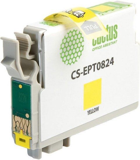 Картридж CACTUS CS-EPT0824 (аналог Epson C13T08244A10)