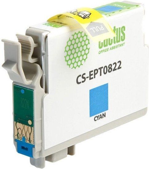 Картридж CACTUS CS-EPT0822 (аналог Epson C13T08224A10)