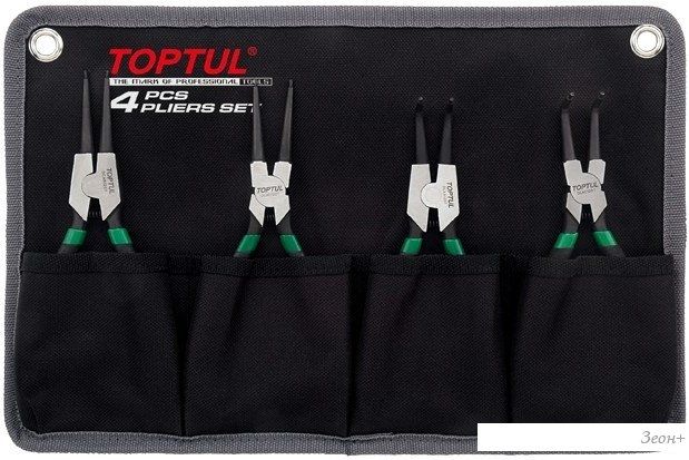 Набор пассатижей Toptul GPAQ0401 (4 предмета)