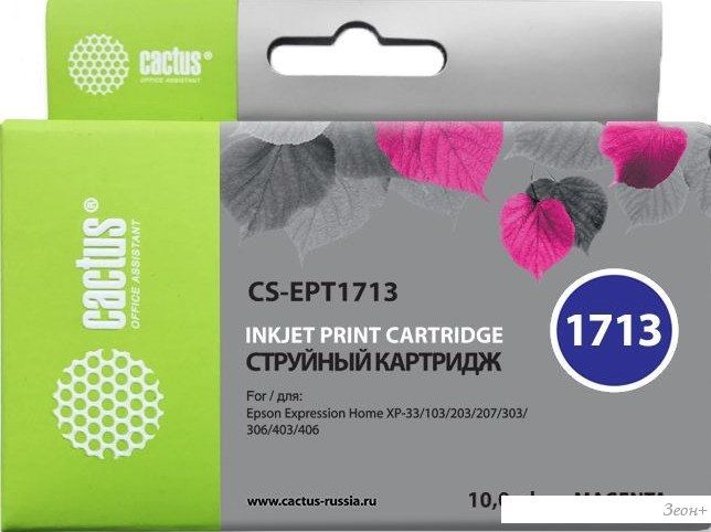 Картридж CACTUS CS-EPT1713 (аналог Epson C13T17134A10)