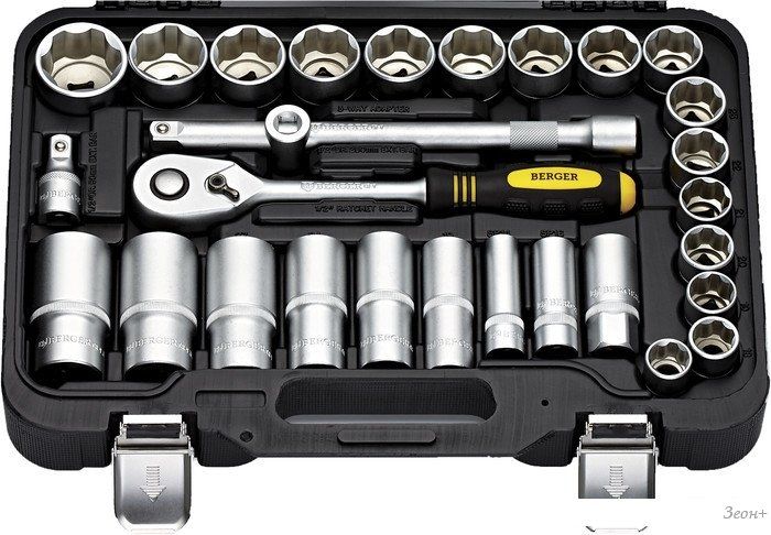 Универсальный набор инструментов Berger BG050-12 (50 предметов)